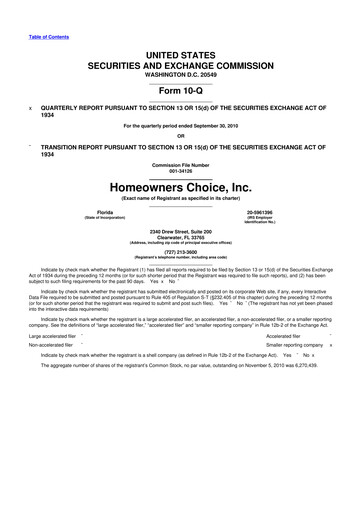 Thumbnail HCI Group
 10-Q Quarterly Report FY 