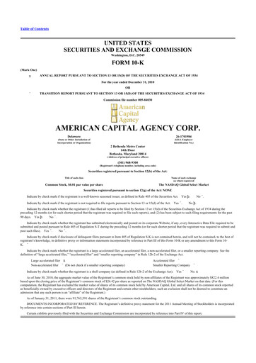 Thumbnail AGNC Investment 10-K Annual Report 