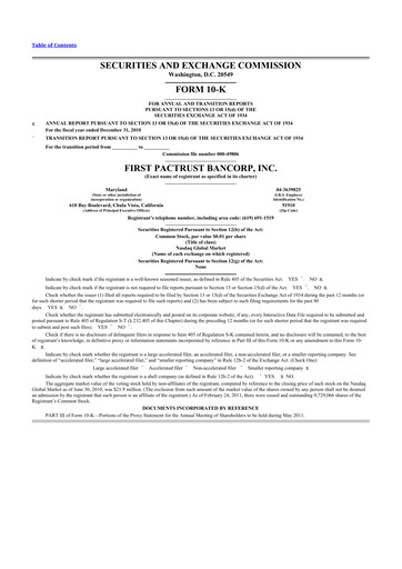 Vorschaubild Banc of California 10-K Jahresbericht 