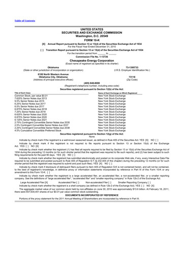 Thumbnail Expand Energy 10-K Annual Report 2010