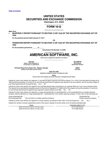 Thumbnail Logility Supply Chain Solutions 10-Q Quarterly Report FY 