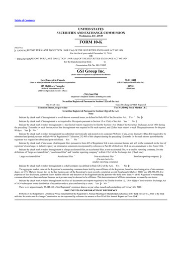 Thumbnail Novanta 10-K Annual Report 