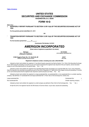 Vorschaubild Gentherm 10-Q Quartalsbericht  