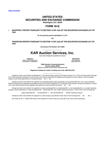 Thumbnail OPENLANE Corporate 10-Q Quarterly Report FY 