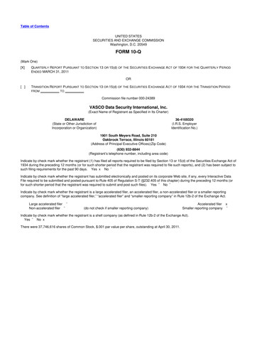 Vorschaubild OneSpan 10-Q Quartalsbericht  