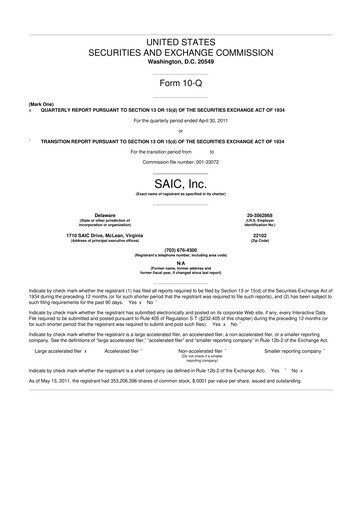 Thumbnail Leidos 10-Q Quarterly Report FY2012 