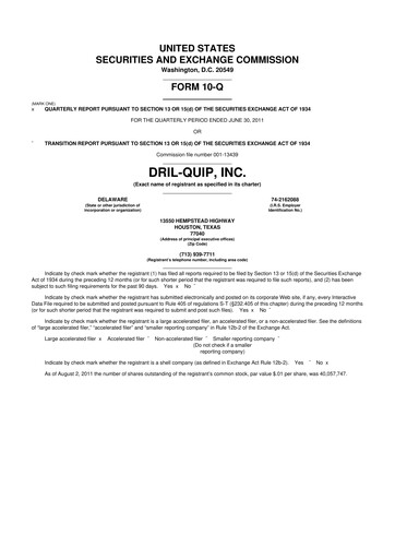 Vorschaubild Innovex International 10-Q Quartalsbericht 2011 