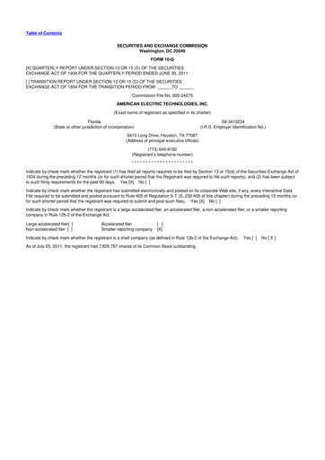 Thumbnail Stabilis Solutions 10-Q Quarterly Report FY2011 