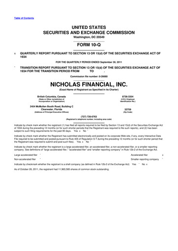 Thumbnail Old Market Capital Corporation 10-Q Quarterly Report FY2012 