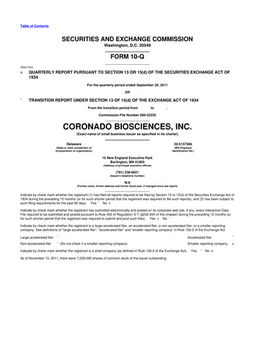 Vorschaubild Fortress Biotech
 10-Q Quartalsbericht 2011 