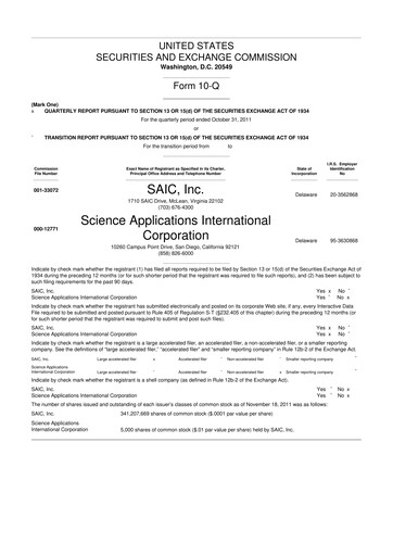 Thumbnail Leidos 10-Q Quarterly Report FY 