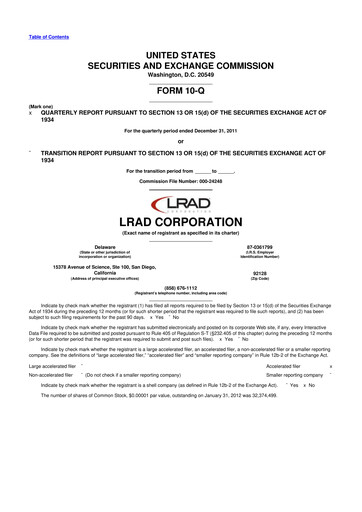 Thumbnail Genasys 10-Q Quarterly Report FY2012 