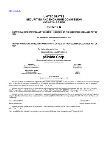Thumbnail EyePoint Pharmaceuticals
 10-Q Quarterly Report FY2012 