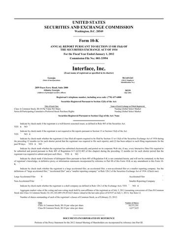 Miniature Interface, Inc. 10-K Rapport annuel 2011