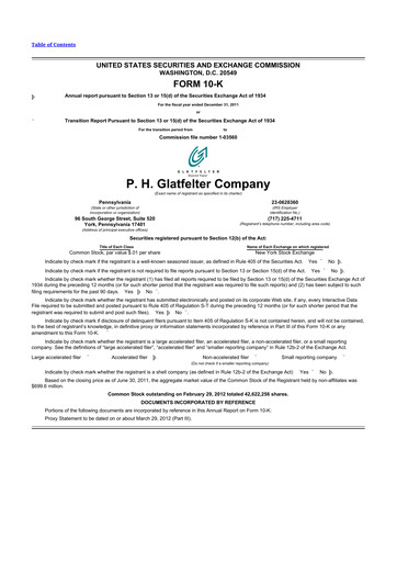 Thumbnail Magnera 10-K Annual Report 2011