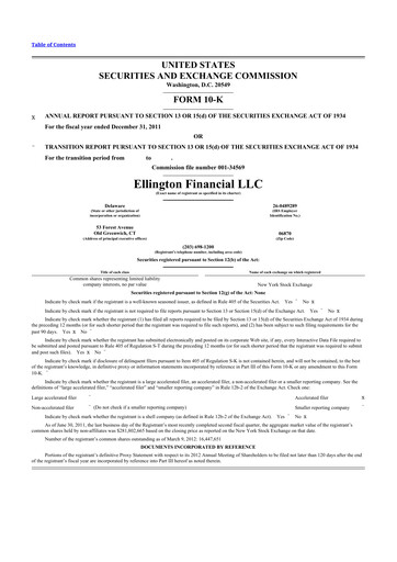 Thumbnail Ellington Financial
 10-K Annual Report 2011