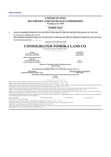 Thumbnail CTO Realty Growth 10-K Annual Report 2011