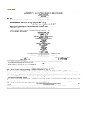 Thumbnail TotalEnergies 20-F Annual Report 