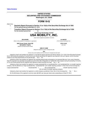 Thumbnail Spok Holdings
 10-Q Quarterly Report FY2012 