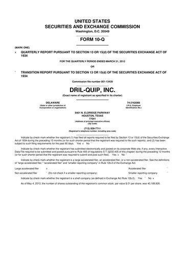 Vorschaubild Innovex International 10-Q Quartalsbericht 2012 