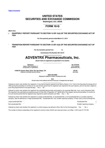 Thumbnail Savara 10-Q Quarterly Report FY2012 