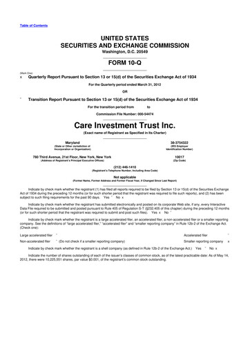 Thumbnail Tiptree 10-Q Quarterly Report FY2012 