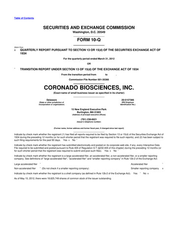 Vorschaubild Fortress Biotech
 10-Q Quartalsbericht 2012 