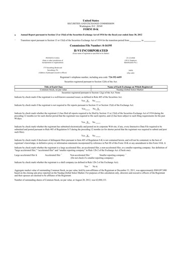 Thumbnail Coherent Corp. 10-K Annual Report 2012