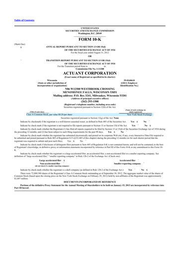 Thumbnail Enerpac Tool Group
 10-K Annual Report 2012