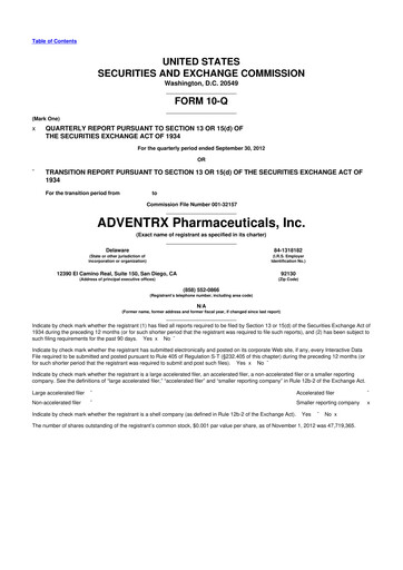 Thumbnail Savara 10-Q Quarterly Report FY2012 