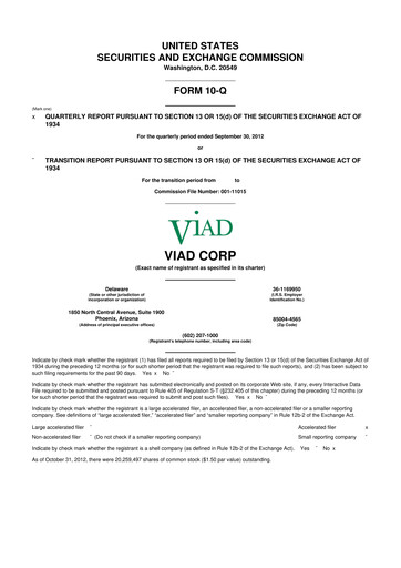 Thumbnail Pursuit Attractions and Hospitality 10-Q Quarterly Report FY2012 