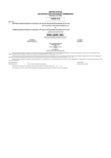 Vorschaubild Innovex International 10-Q Quartalsbericht 2012 