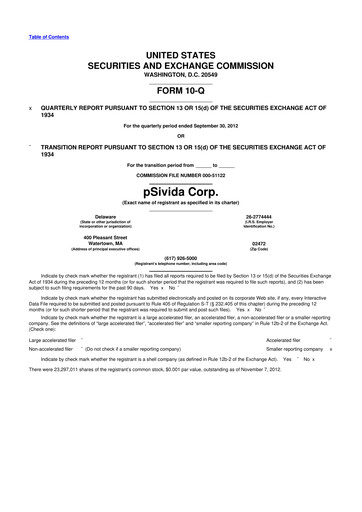 Thumbnail EyePoint Pharmaceuticals
 10-Q Quarterly Report FY2013 