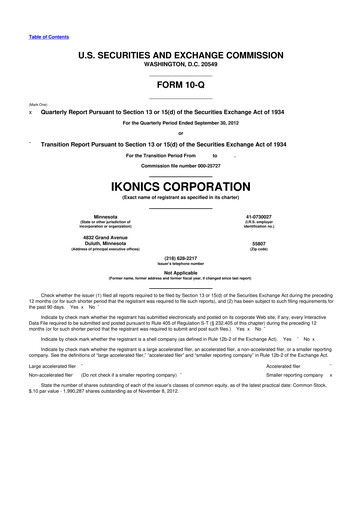 Thumbnail TeraWulf 10-Q Quarterly Report FY2012 