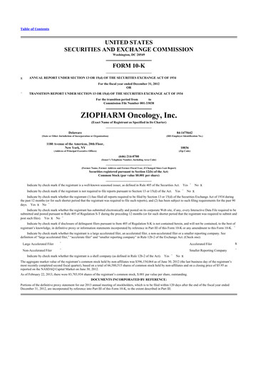 Vorschaubild Alaunos Therapeutics 10-K Jahresbericht 2012