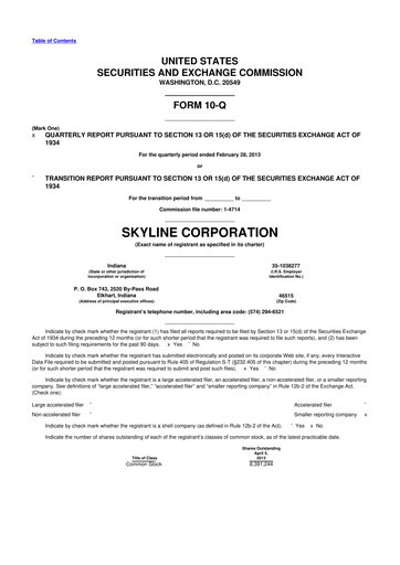 Miniature Champion Homes 10-Q Rapport trimestriel 2013 