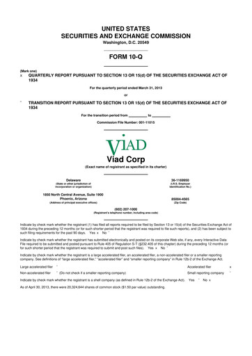 Thumbnail Pursuit Attractions and Hospitality 10-Q Quarterly Report FY2013 