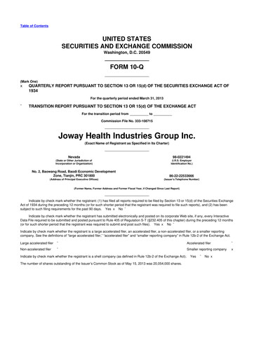 Thumbnail Idaho Copper Corporation 10-Q Quarterly Report FY2013 
