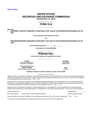 Thumbnail Kforce 10-Q Quarterly Report FY2013 