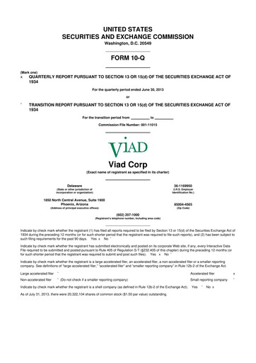 Thumbnail Pursuit Attractions and Hospitality 10-Q Quarterly Report FY2013 