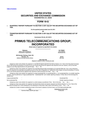 Thumbnail INNOVATE Corp. 10-Q Quarterly Report FY2013 