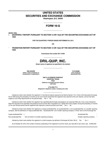 Vorschaubild Innovex International 10-Q Quartalsbericht 2013 