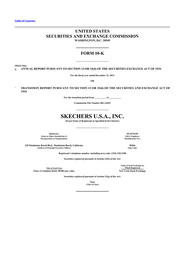 Thumbnail Skechers
 10-K Annual Report 2013