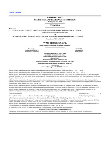 Thumbnail Mr. Cooper Group 10-K Annual Report 2013