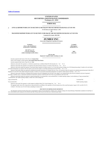 Thumbnail Zumiez 10-K Annual Report 2013