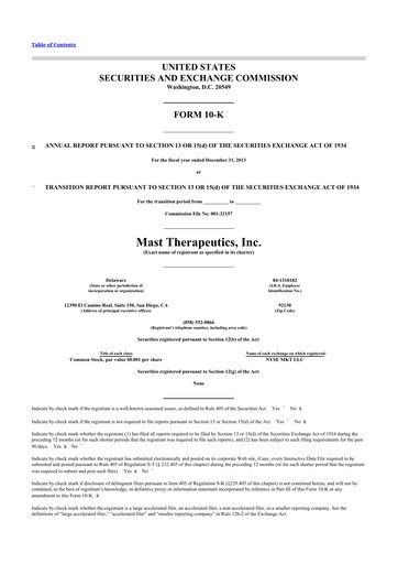 Thumbnail Savara 10-K Annual Report 2013