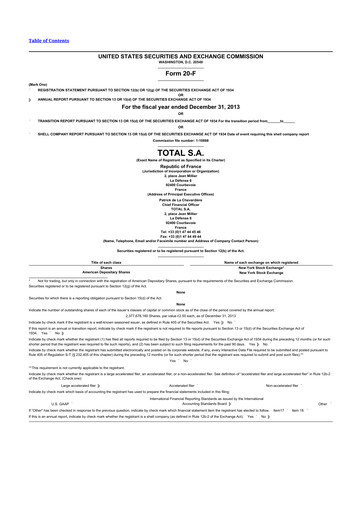 Thumbnail TotalEnergies 20-F Annual Report 