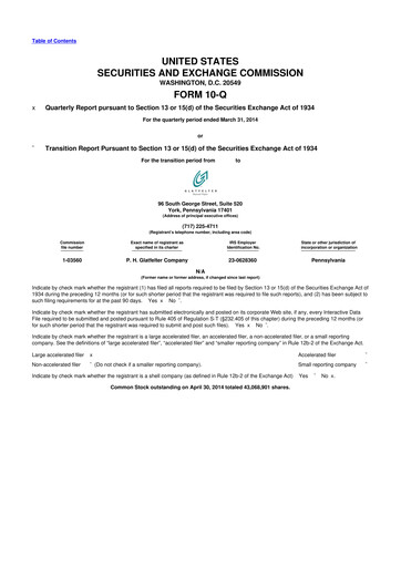 Miniature Magnera 10-Q Rapport trimestriel 2014 