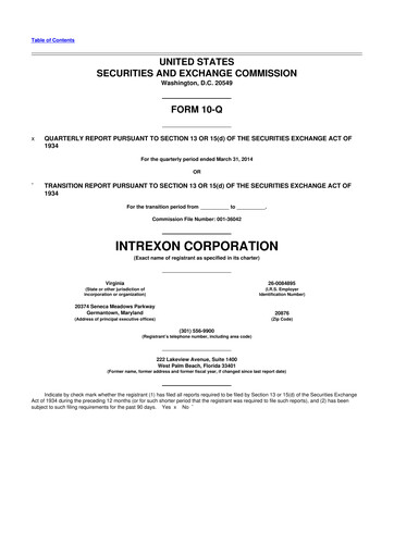 Thumbnail Precigen 10-Q Quarterly Report FY2014 