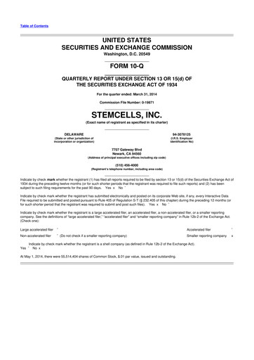 Miniature Microbot Medical
 10-Q Rapport trimestriel 2014 